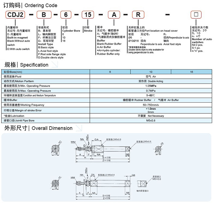 pneumatic cylinder